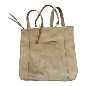 ELLEN RUBEN Tan Leather Bag Handbag Backpack (India)